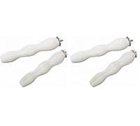 Nobby Mineral Stones Perchoir Minéral pour Oiseau Blanc 24 cm (Lot de 2)