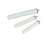 Nobby Minéraux pierres perchoir 12,5 cm, environ 95 g blanc