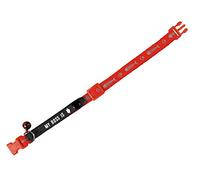 Nobby My Boss Collier Réglable Motif Poisson pour Chat Rouge 10 mm x 20-30 cm