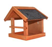 Nobby Nichoir Oskar Rouge-Brun Avec Tige pour Voler 25x21x22cm pour Oiseaux