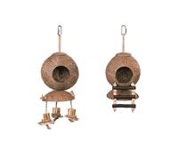 Nobby Noix de Coco Maison avec Échelle 31 x 11,5 cm