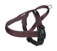 Nobby NORWEGER Harnais "Classic Preno" L: 60-76 cm + 46 cm, L: 25/35 mm marron / marron