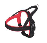 Nobby NORWEGER Harnais "Mesh Preno" L: 60-76 cm + 46 cm, B: 25/35 mm rouge