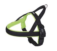 Nobby NORWEGER harnais "Mesh Preno" L: 68-85 cm + 54 cm, B: 40/45 mm jaune néon