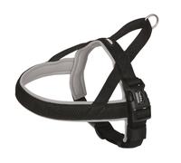 Nobby NORWEGER harnais "Mesh Preno" L : 68-85 cm + 54 cm, l : 40/45 mm gris