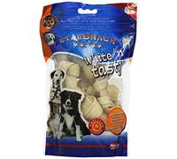Nobby Os à Mâcher Noué pour Chien Blanc 180 g 7 cm 15 Pièces