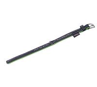 Nobby Pacific Deluxe Collier Simple rangée Vert Longueur 27 cm (20-25 cm) Largeur 12/14 mm