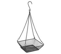 Nobby Panier À Foin Noir Pour Oiseaux Sauvages 18,5x18,5x7 Cm Robuste Polyvalent