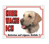 Nobby Panneau d'avertissement Labrador clair 250 x 200 mm