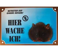 Nobby Panneau d'avertissement pour Hamster