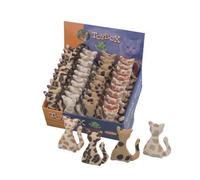 Nobby Peluche chat présentoir 40 pièces ; 9 cm