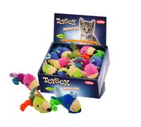 Nobby Peluches avec Catnip Présentoir 21 pièces, 8 cm