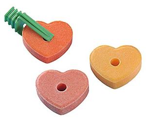 Nobby Pierre Salé Forme Cœur pour Petit Animal 3 Pièces ( Lot de 3 )