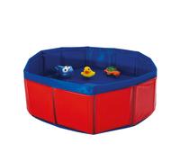 Nobby Piscine pour chats avec jouets rouge/bleu ; Ø 30 x 11 cm