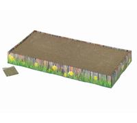 Nobby planche à gratter en carton grande, 48 x 25 x 5 cm