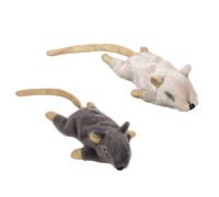 Nobby Plüsch SOURIS 14,5 cm gris