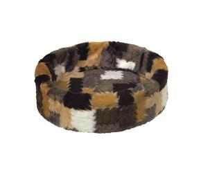 Nobby Plüschbett 60 cm patchwork