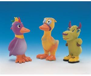 Nobby Poulet/Canard/Vache Jouet en Latex pour Chien Couleur Assortie 11 cm