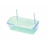 Nobby Récipient pour nourriture avec crochet en fil métallique 10,0 x 4,5 x 3,0 cm transparent