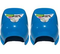 Nobby Rongeur Maison Cocoon 34 x 26.5 x 16.0 cm, Vert (Lot de 2)