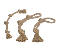 Nobby Rope Toy, Corde à jouer Sisal-Cotton-Mix 60 cm, 260 g, 4 noeuds naturel