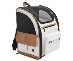 Nobby Rucksack "TOMEK" gris clair; L: 43 x 20 x 28 cm
