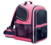 Nobby Sac à Dos Étendre Rose pour Chiens Jusqu'À 10kg, 32x28x41cm, Avec