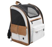 Nobby Sac À Dos Tomek Gris Clair Pour Chiens Jusqu'À 8 KG, 43x20x28 CM, Lavable