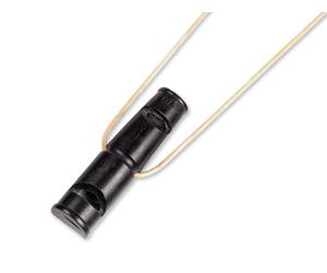 Nobby Sifflet en corne de buffle, deux tons 9 cm