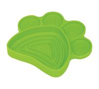 Nobby Silikonnapf Patte Vert 21x19cm Antidérapant pour Chiens Mangeoire