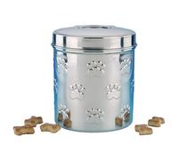 Nobby Snack-Behälter Inox Set 1,1L & 1,5L Avec Pfotenprägung pour Chiens
