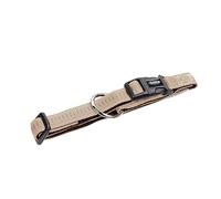 Nobby Soft Grip Collier pour Chien Beige/Chocolat 25-35 cm/15 mm