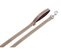 Nobby Soft Grip Laisse pour Chien Beige/Chocolat 120 cm/20 mm