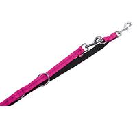 Nobby Soft Grip Laisse pour Chien Lilas/Noir 200 cm/25 mm