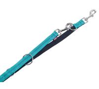 Nobby Laisse pour chien Soft Grip 200 cm 25 mm Turquoise