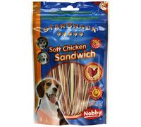 Nobby Soft Poulet Sandwich Snack pour Chien 70 g