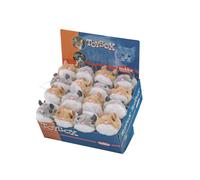 Nobby Souris à remonter Peluche Displays 24 pièces; 6,5 cm