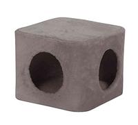 Nobby Star Système Niche Carrée de Luxe pour Chat Gris 38 cm