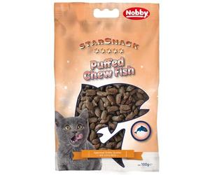Nobby StarSnack Puffed Chew Fish Environ 100 g