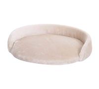 Nobby Starsystem Arbre À Chat Plaques Rond DE LUXE Velours Beige Ø 48 Cm