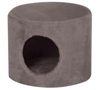 Nobby Starsystem Grotte Rond de Luxe Gris Chaud Ø 38 CM Katzenbedarf Dormir