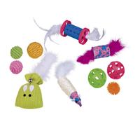 Nobby Starter Set Jouet 10-teilig pour Chats Chaton Avec Cloche Hochet