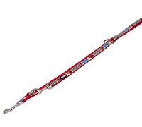 Nobby Style Laisse Rouge Longueur 200 cm Largeur 15 mm