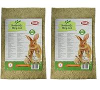 Nobby Tapis de Chanvre 40 x 25 x 1 cm (Lot de 2)