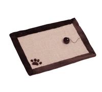 Nobby Tapis Grattoir en Sisal pour Chat Beige/Brun 58 x 38 cm