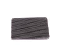 Nobby Tapis tamis bac à litière gris carré 30 x 45 cm