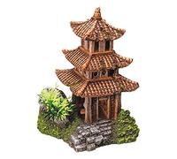 Nobby Temple Asiatique Décoration pour Aquarium 10 x 9 x 14,5 cm