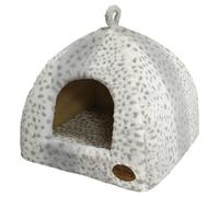 Nobby Tente Alanis Pour Chiens Gris Léopard 40x40x35cm Lavable En Mousse