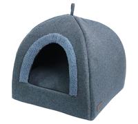 Nobby Tente Linou Bleue Pour Chiens 38x38 Cm Coussin Lavable Antidérapant