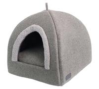 Nobby Tente Linou Grise 38x38Cm Pour Chiens Avec Coussin Réversible Lavable